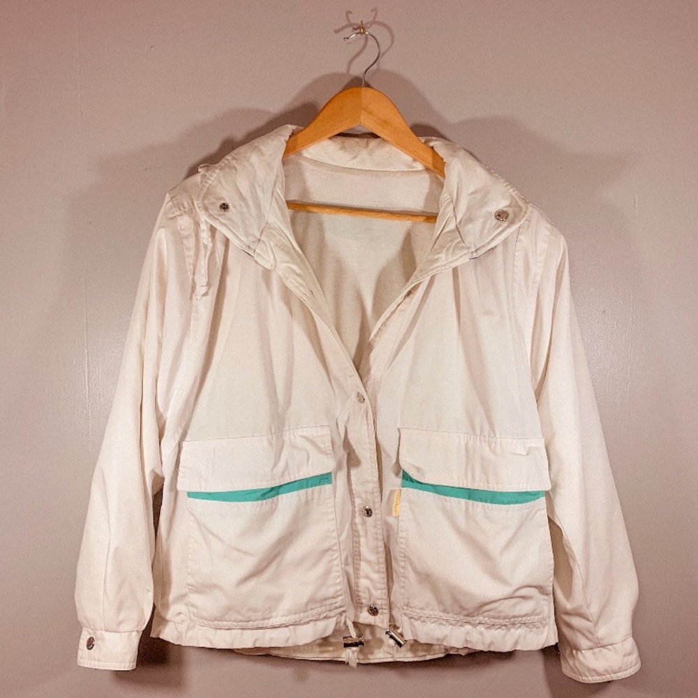 Vintage Izzi Bomber Windbreaker Jacket